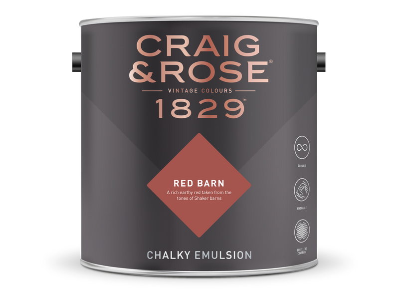 Craig & Rose 1829 Chalky Emulsion (5L) - Buy Paint Online