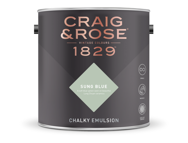Craig & Rose 1829 Chalky Emulsion (2.5L) - Buy Paint Online