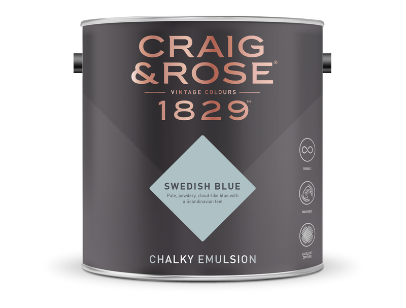 Craig & Rose 1829 Chalky Emulsion (2.5L) - Buy Paint Online