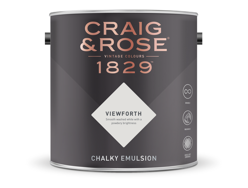 Craig & Rose 1829 Chalky Emulsion (5L) - Buy Paint Online