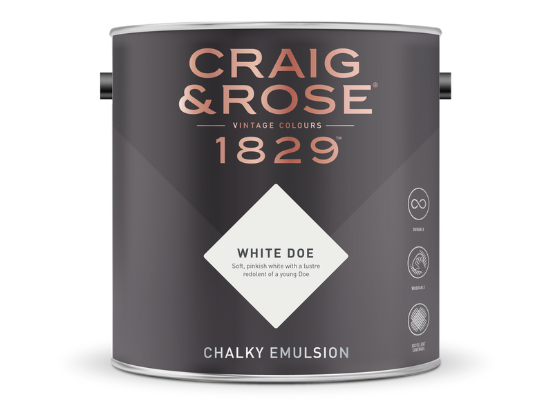 Craig & Rose 1829 Chalky Emulsion (5L) - Buy Paint Online