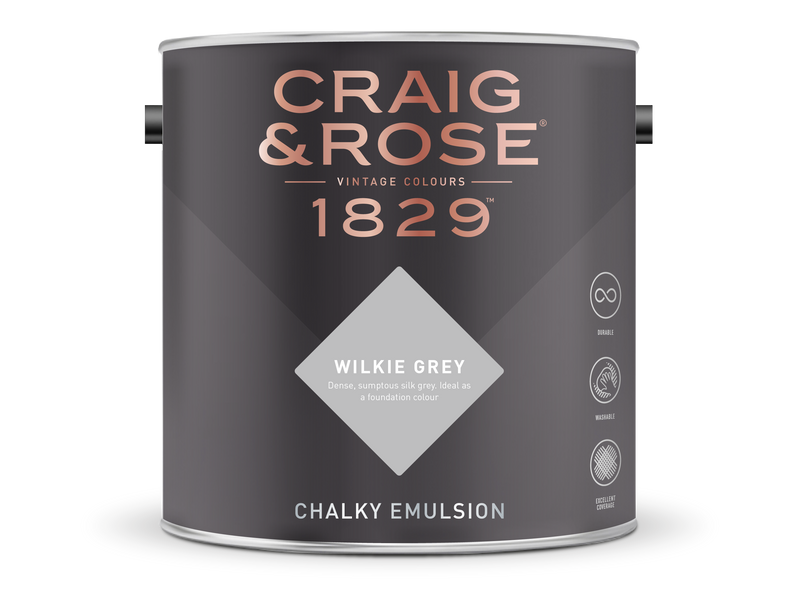 Craig & Rose 1829 Chalky Emulsion (2.5L) - Buy Paint Online