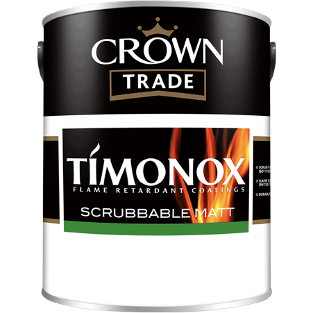 Crown Timonox Scrubbable Matt Paint - Buy Paint Online