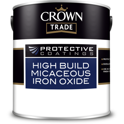 Crown Trade Protective Coating High Build Micaceous Iron Oxide Paint - Buy Paint Online
