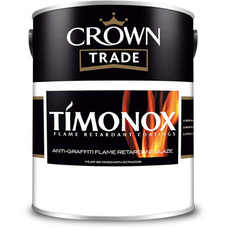 Crown Trade Timonox Anti Graffiti Flame Retardant Glaze Paint - Buy Paint Online
