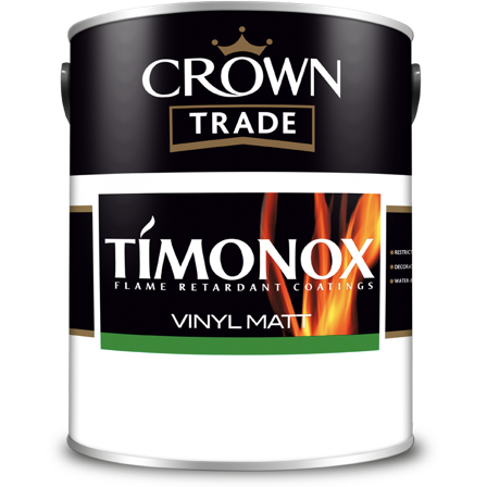 Crown Trade Timonox Vinyl Matt Paint - Buy Paint Online