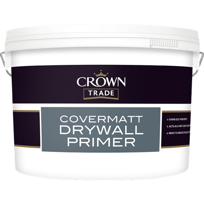 Crown Trade Covermatt Drywall Primer - Buy Paint Online