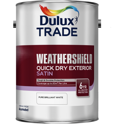 Dulux Weathershield Quick Dry Exterior Satin - Buy Paint Online