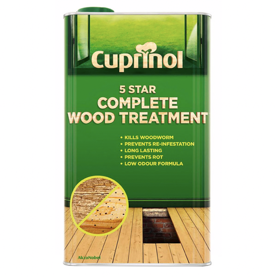 Cuprinol 5 Star Complete Wood Treatment (WB) - Buy Paint Online