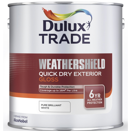 Dulux Weathershield Quick Dry Exterior Gloss - Buy Paint Online