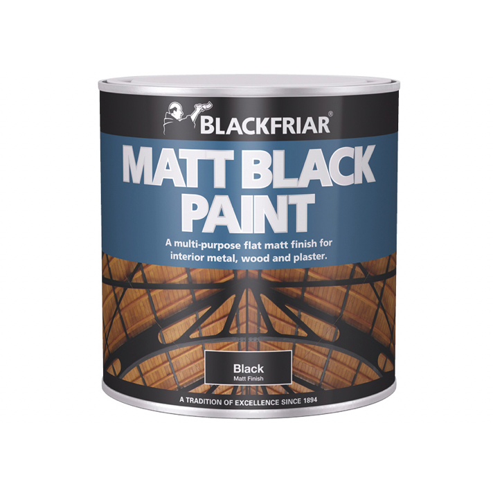 Blackfriar Matt Black Paint - Buy Paint Online
