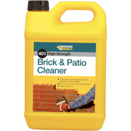 Everbuild 401 Brick & Patio Cleaner (5L) - Buy Paint Online