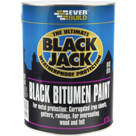 Everbuild 901 Black Bitumen Paint - Buy Paint Online