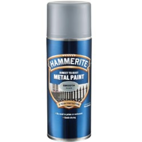 Hammerite Direct to Rust Metal Paint Aerosol Smooth Finish - Buy Paint Online