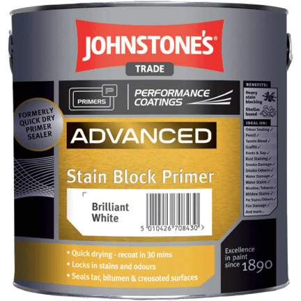 Johnstones Advanced Stain Block Primer - Buy Paint Online