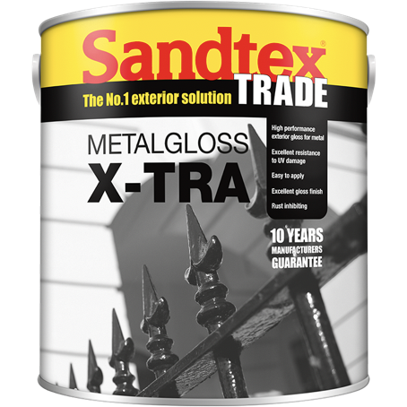 Sandtex Metal Gloss X-tra Paint - Buy Paint Online