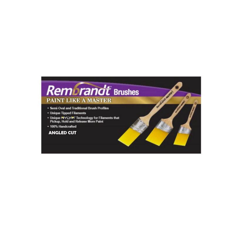 Arroworthy Rembrandt 3PK Angled Cut Brush Boxset