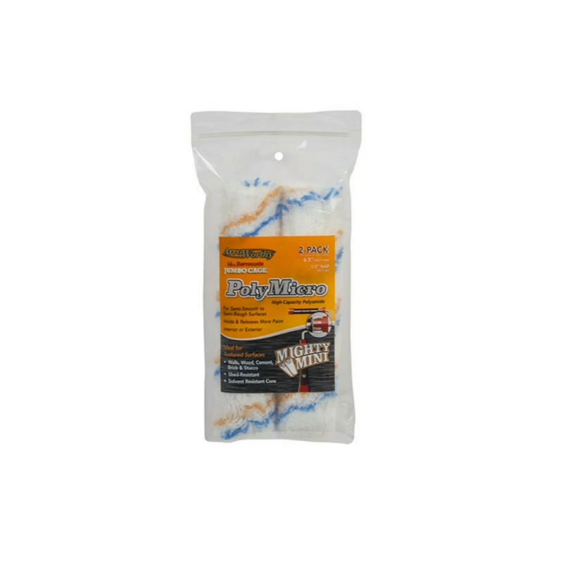 Arroworthy Polymicro Nap Jumbo Cage Roller Twin Pack 6.5" x 3/4
