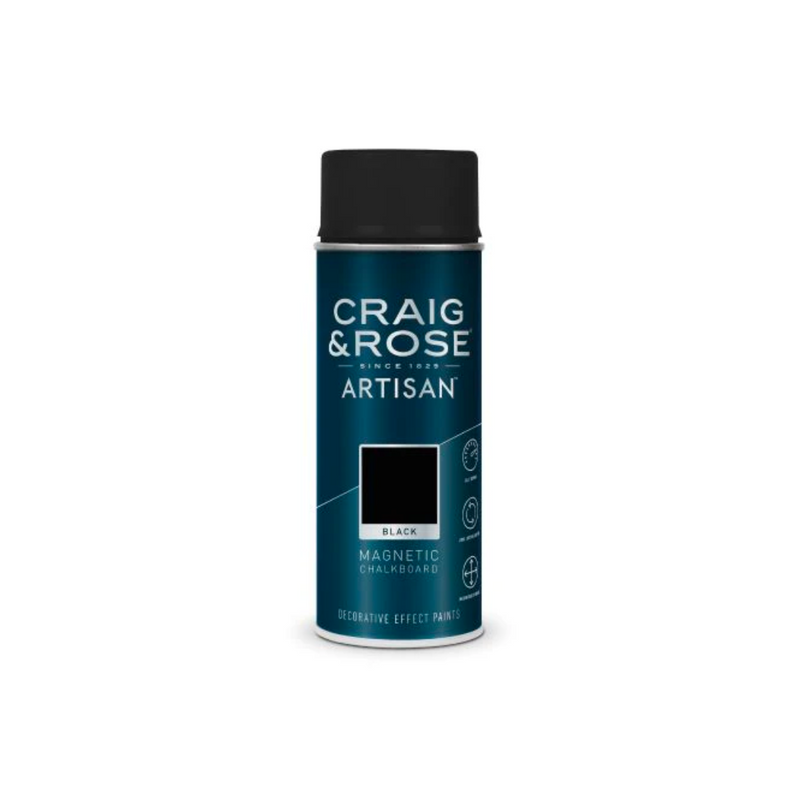Craig & Rose Artisan Black Magnetic Chalkboard Spray