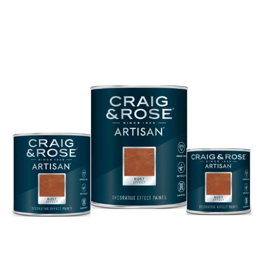 Craig & Rose Artisan Rust Effect Decorative Paint - Buy Paint Online