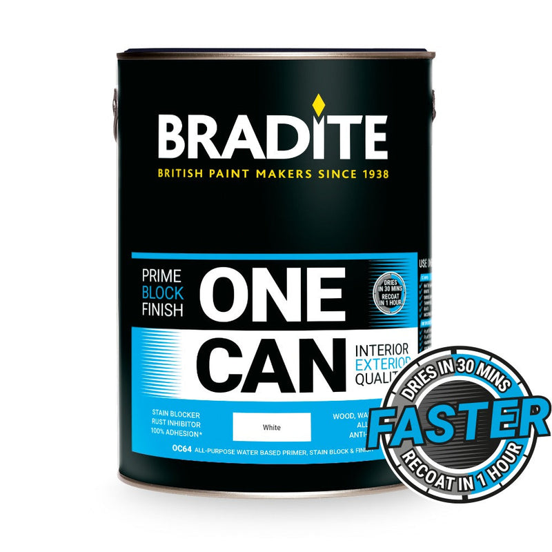 Bradite One Can Primer/Finish - Eggshell OC64 Base Y