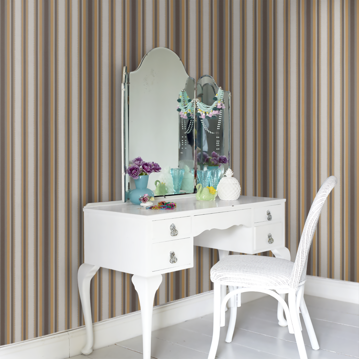 Little Greene Painted Papers - Colonial Stripe