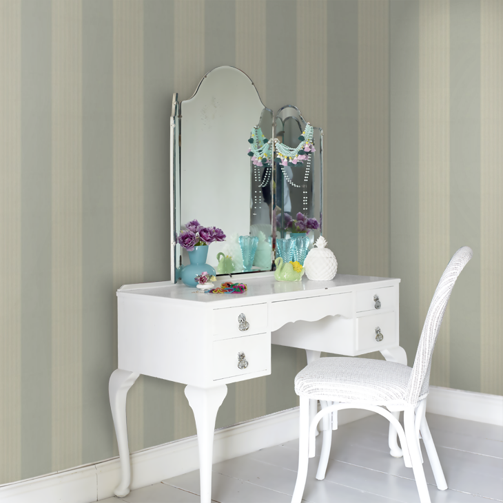 Little Greene Painted Papers - Elephant Stripe