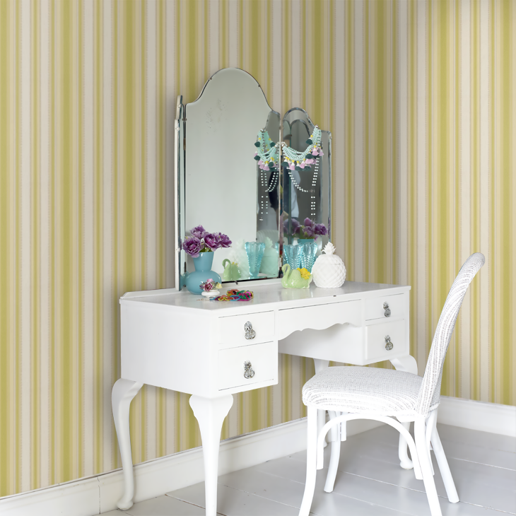 Little Greene Painted Papers - Colonial Stripe